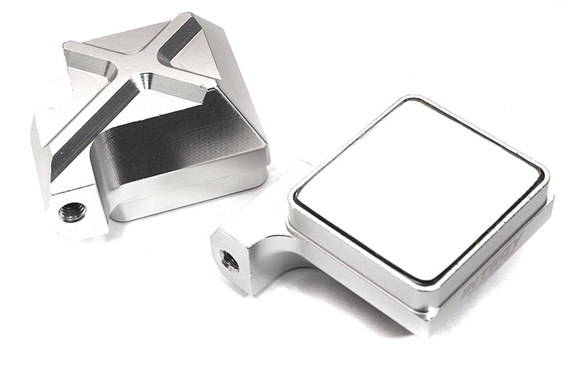 Billet Machined Realistic Side View Mirrors for Axial SCX6 Crawler