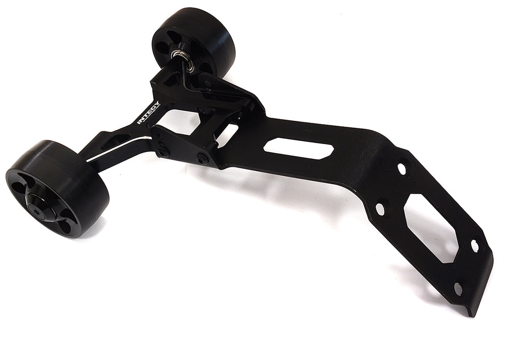 Black Billet Machined Wheelie Bar for Traxxas 1/8 Sledge 4WD Monster Truck
