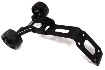 Black Billet Machined Wheelie Bar for Traxxas 1/8 Sledge 4WD Monster Truck
