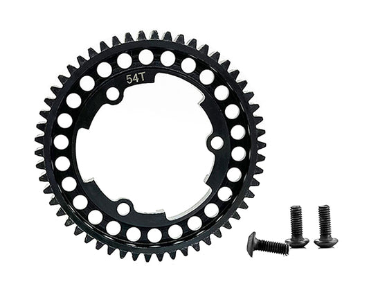 Billet Machined Steel 54T Spur Gear MOD1 for Traxxas E-Revo 2.0, Maxx & X-Maxx