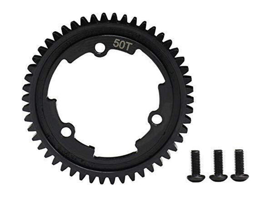 Billet Machined Steel 50T Spur Gear MOD1 for Traxxas E-Revo 2.0, Maxx & X-Maxx