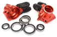 Alloy Machined Rear Hub Carriers w/ 6 Bearings for Arrma 1/8 Kraton & Outcast