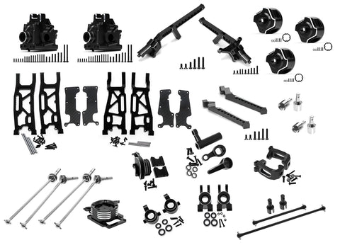 Alloy Machined Conversion Kit for Traxxas 1/8 Sledge 4WD
