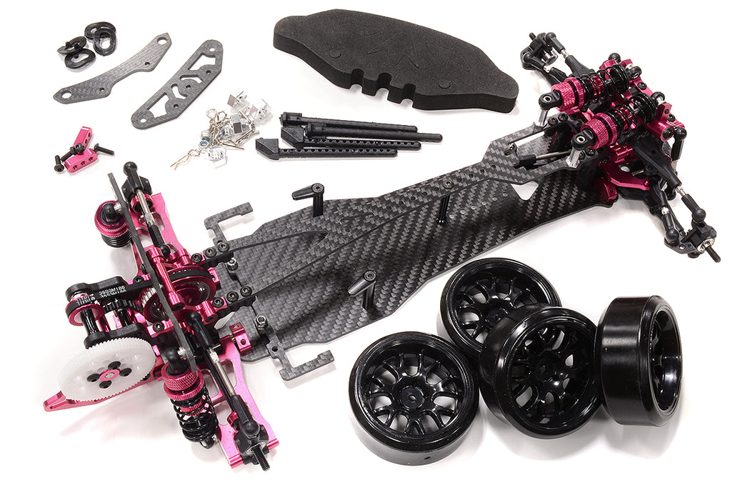 High Performance CF Version 1/10 Scale RWD Drift Car Kit