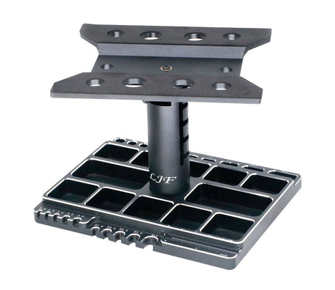 Alloy 1/8 & 1/10 Car Stand Workstation Organizer 160x130x170mm