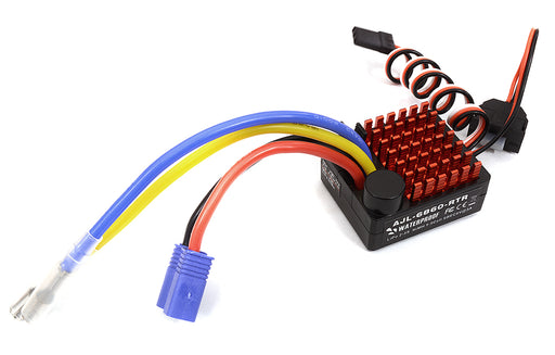 Brush Type ESC 60A Waterproof 2-3S for RC Car