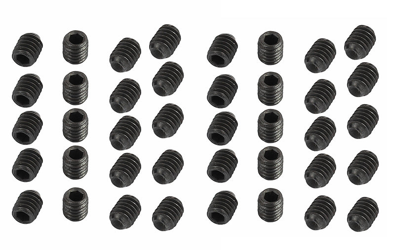 Steel M4 x 5mm Hex Set Screw (40) RC Hardware