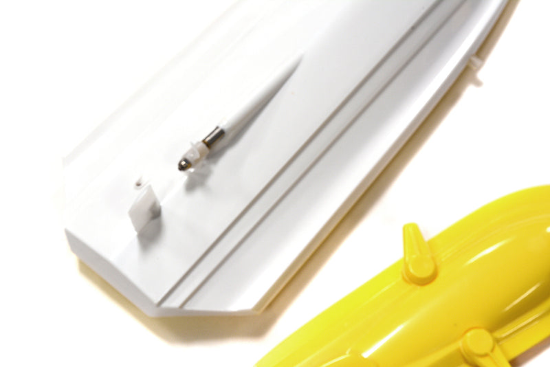 Mini ECO-Q Speed Boat 255mm w/ Motor, ESC and Controller ARTR Kit - Yellow