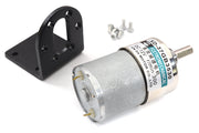 37GB3530 (10W) DC Motor w/ Gear Reduction Gearbox & Motor Mount 12v300