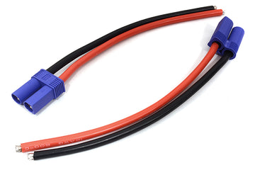 High Amperage EC5 Female & Male Connector Set w/ 15cm #12 Wires (Genuine)