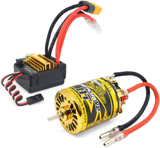 5-Slot 540 PLUS V2 Brush Type 11T Crawler Motor w/ 80A ESC