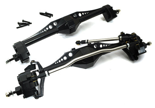Alloy Machined Front & Rear Axles for Axial 1/10 Capra 1.9 Unlimited Trail Buggy