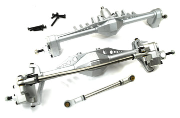 Alloy Machined Front & Rear Axles for Axial 1/10 Capra 1.9 Unlimited Trail Buggy
