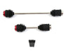 Alloy Machined Center Driveshafts w Dust Boots for E-Maxx 3905