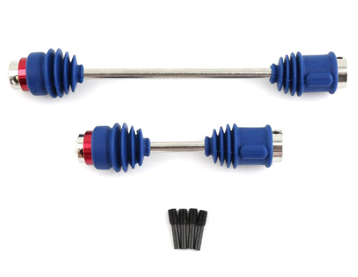 Alloy Machined Center Driveshafts w Dust Boots for E-Maxx 3905