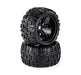 Tires, Wheels & Inserts TK66 w/17mm Hex for 1/8 Monster Truck Size 2pcs OD=155mm