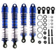 Alloy Machined Shock Set (4) for Traxxas Slash, Stampede & Rustler (4X4 & 2WD)