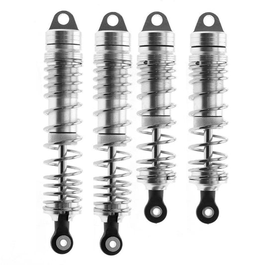 Alloy Machined Shock Set (4) for Traxxas Slash, Stampede & Rustler (4X4 & 2WD)