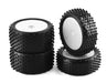 Wheel & Tire Set w/ 12mm Hex for 1/10 Off-Road (O.D.=87mm)