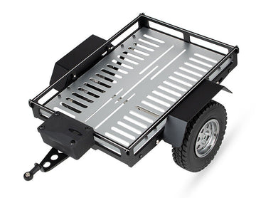 Realistic Leaf Spring 1/10 Size Low Side Trailer 285x210x100mm for Scale Crawler