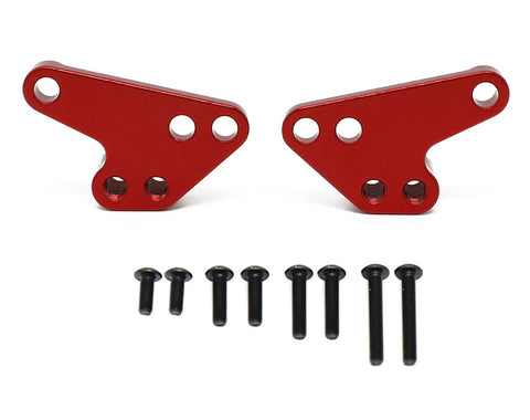 Alloy Machined Lower Shock Mount(2) Lift Kit for Traxxas 1/10 Maxx V2 w/WideMaxx