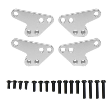 Alloy Machined Lower Shock Mount(4) Lift Kit for Traxxas 1/10 Maxx V2 w/WideMaxx
