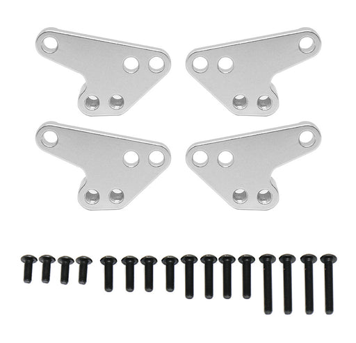 Alloy Machined Lower Shock Mount(4) Lift Kit for Traxxas 1/10 Maxx V2 w/WideMaxx