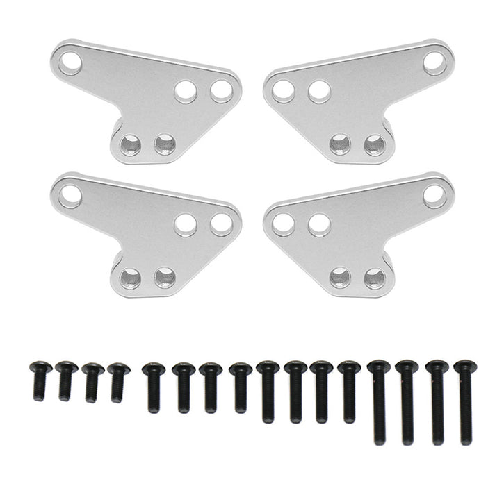 Alloy Machined Lower Shock Mount(4) Lift Kit for Traxxas 1/10 Maxx V2 w/WideMaxx