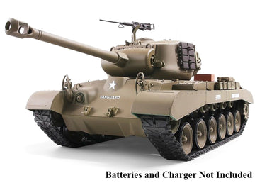 1/16 Scale USA M26 Pershing RC Heavy Tank, 2.4Ghz R/C Model HL3838-1 7.0