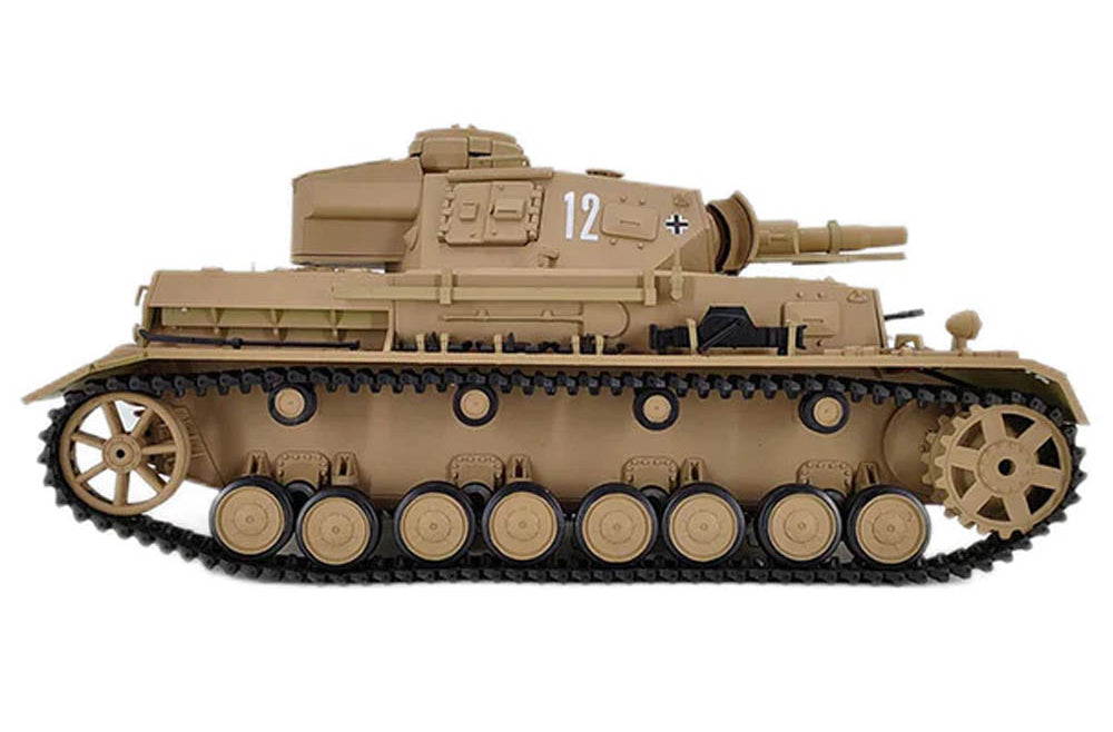 1/16 Scale German Panzer IV F-1 Type RC Tank, 2.4Ghz R/C Model HL3858-1 7.0