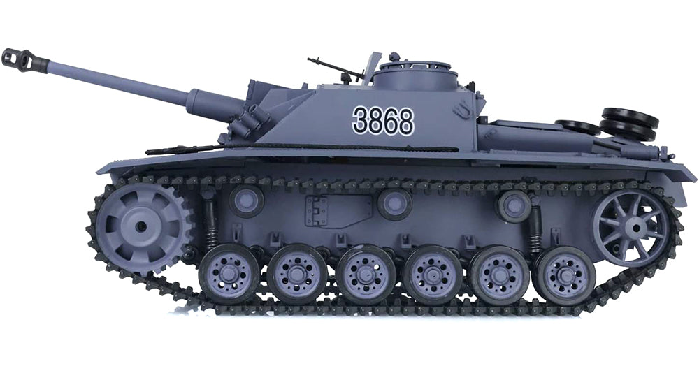 1/16 Scale German Stug III Type G RC Antitank, 2.4Ghz R/C Model HL3868-1 7.0