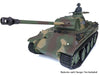 1/16 Scale German Panther Type G RC Battle Tank, 2.4Ghz R/C Model HL3879-1 7.0