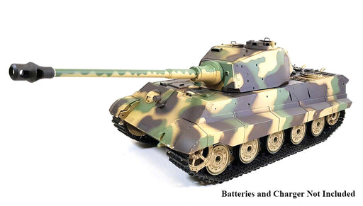 1/16 Scale German King Tiger Henschel RC Tank, 2.4Ghz R/C Model HL3888A-1 7.0