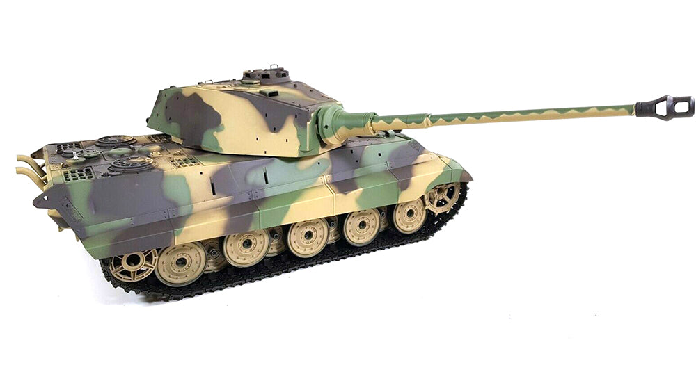 1/16 Scale German King Tiger Henschel RC Tank, 2.4Ghz R/C Model HL3888A-1 7.0