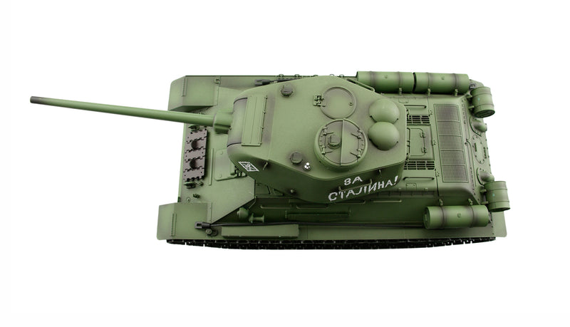 Green 1/16 Scale T-34/85 RC Main Battle Tank, 2.4Ghz R/C Model HL3909-1 7.0