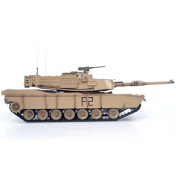 1/16 Scale USA M1A2 Abrams RC Main Battle Tank, 2.4Ghz R/C Model HL3918-1 7.0