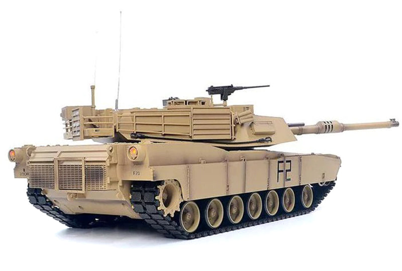 1/16 Scale USA M1A2 Abrams RC Main Battle Tank, 2.4Ghz R/C Model HL3918-1 7.0