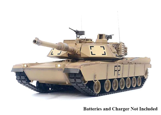 1/16 Scale USA M1A2 Abrams RC Main Battle Tank, 2.4Ghz R/C Model HL3918-1 7.0