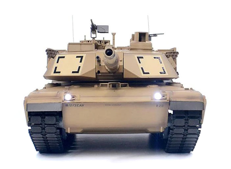 1/16 Scale USA M1A2 Abrams RC Main Battle Tank, 2.4Ghz R/C Model HL3918-1 7.0