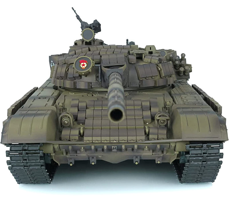 1/16 Scale RC T-72 Main Battle Tank with ERA, 2.4GHz Remote Control Model