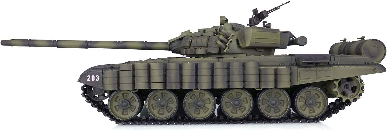 1/16 Scale T-72 w/ ERA RC Main Battle Tank, 2.4Ghz R/C Model HL3939-1 7.0