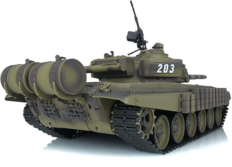 1/16 Scale RC T-72 Main Battle Tank with ERA, 2.4GHz Remote Control Model