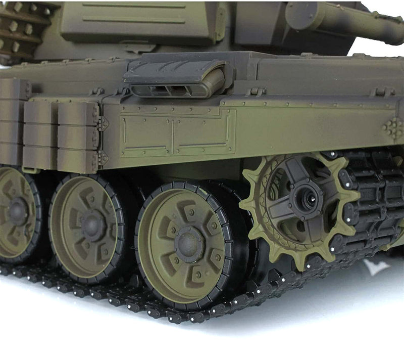 1/16 Scale RC T-72 Main Battle Tank with ERA, 2.4GHz Remote Control Model