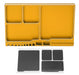 Magnetic Hardware Storage Tray Organizer Workstation 161x99x11mm