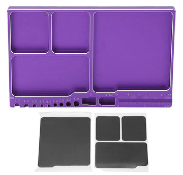 Magnetic Hardware Storage Tray Organizer Workstation 161x99x11mm