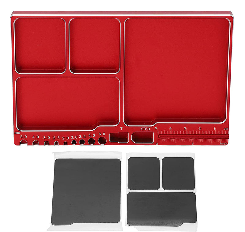 Magnetic Hardware Storage Tray Organizer Workstation 161x99x11mm