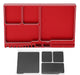 Magnetic Hardware Storage Tray Organizer Workstation 161x99x11mm
