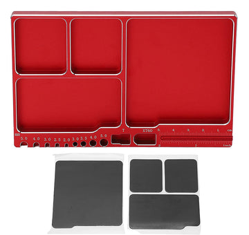 Magnetic Hardware Storage Tray Organizer Workstation 161x99x11mm