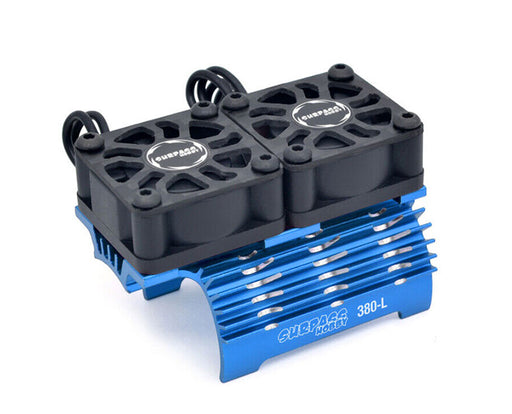 Surpass Alloy Heatsink & Twin Cooling Fan for 380/390 Size Motor