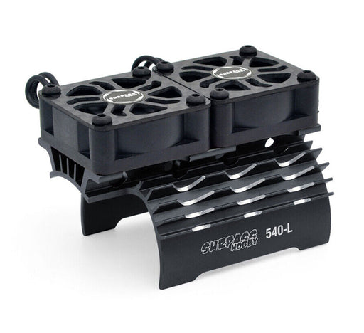 Surpass Alloy Heatsink & Twin Cooling Fan for 540/550 Size Motor